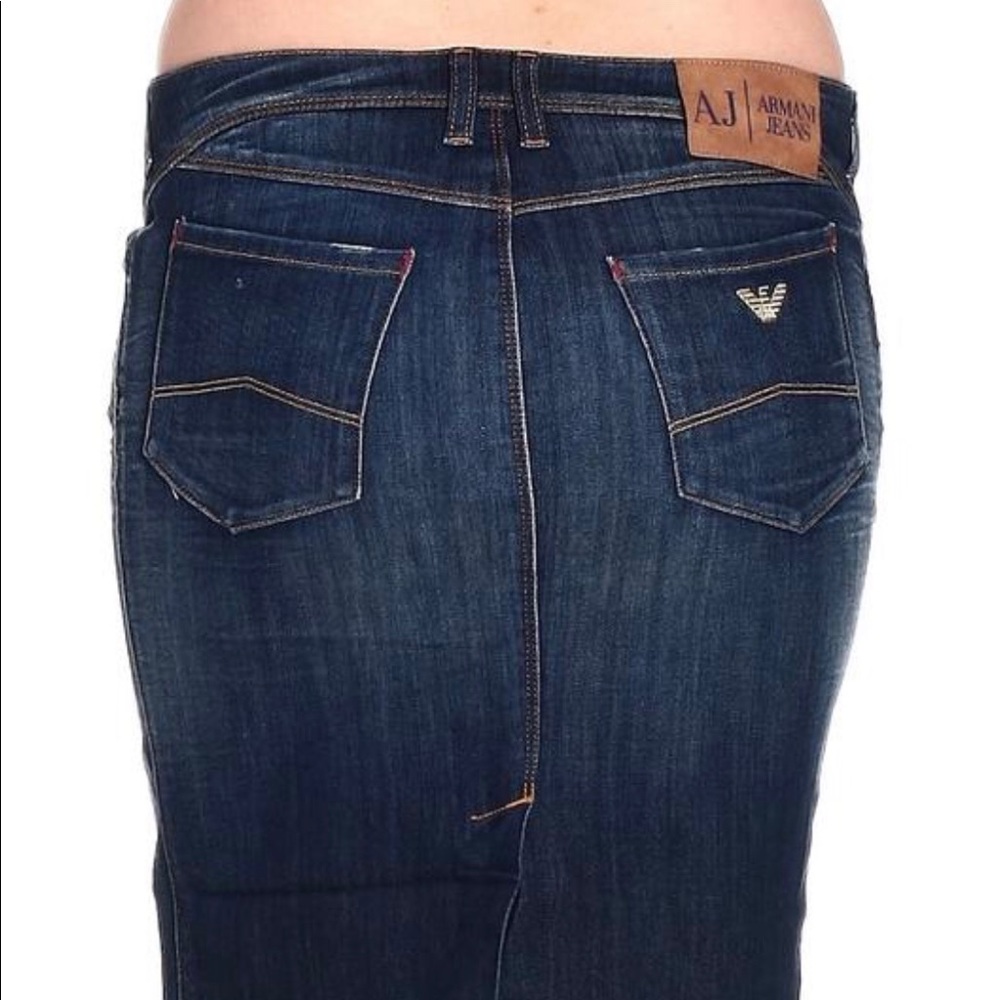 Armani Jeans denim skirt